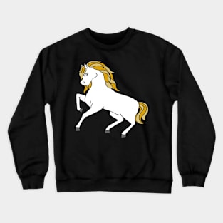 A very nice horse and pony dressage Crewneck Sweatshirt